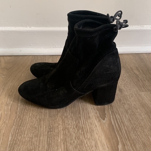 Suede Sock Booties - Picture 3 of 3